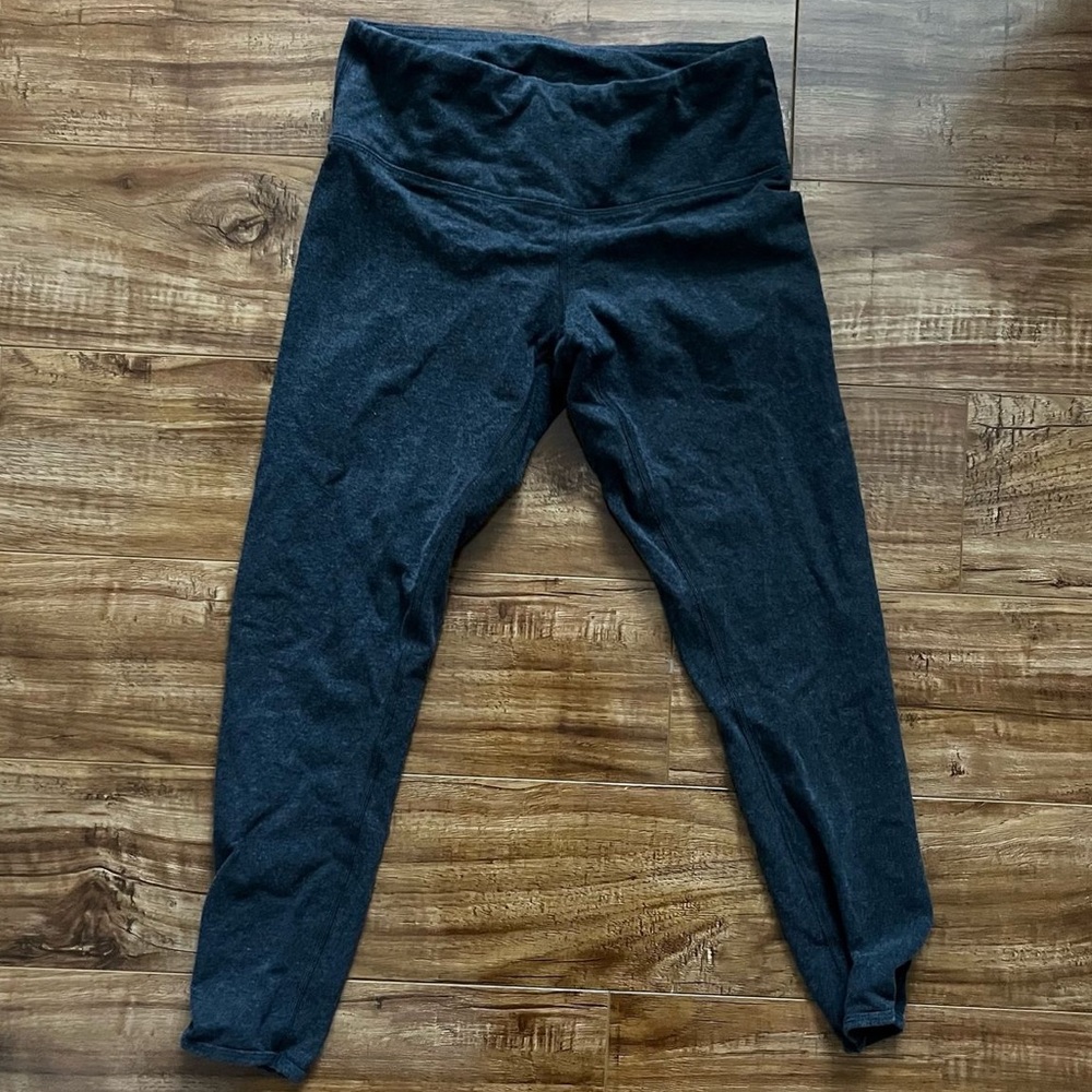 Lululemon Dark Gray Capris Leggings